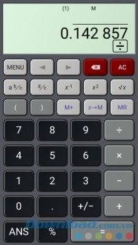 Sử dụng HiPER Scientific Calculator cho Android để giải toán