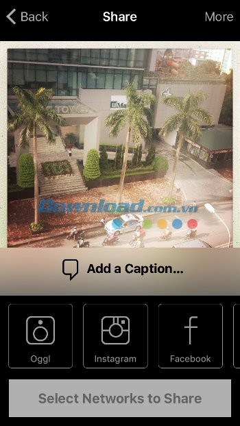 Chia sẻ ảnh trên mạng xã hội