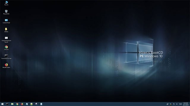 Hiren's BootCD PE - Đĩa Boot CD cho Windows 10 PE x64