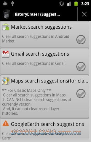 HistoryEraser For Android