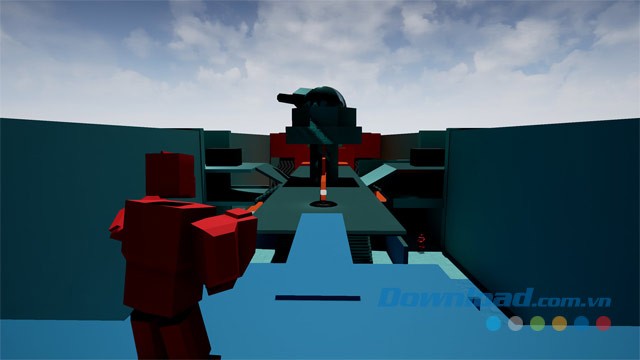 Làm quen với góc nhìn thứ ba của game bắn súng HitBox cho máy tính