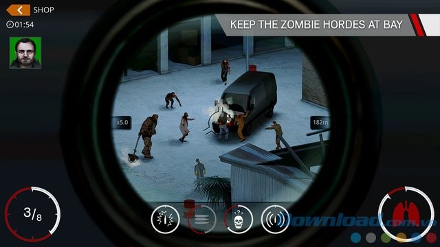 Mục tiêu mới là zombie