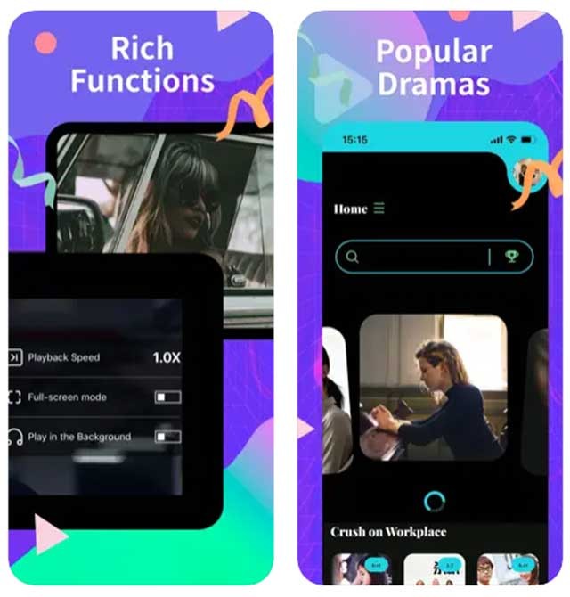 Kho phim đa dạng với nhiều thể loại khác nhau
