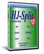 HJSplit 3.0 - Phần mềm chia tách và ghép file miễn phí