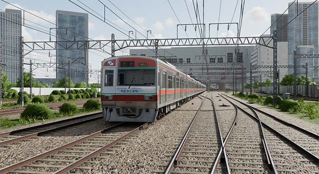 Tàu Seoul Metro đã chính thức xuất hiện trong Hmmsim Metro