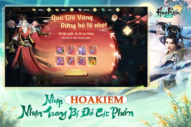 Nhận nhiều trang bị đỏ cực phẩm khi chơi game