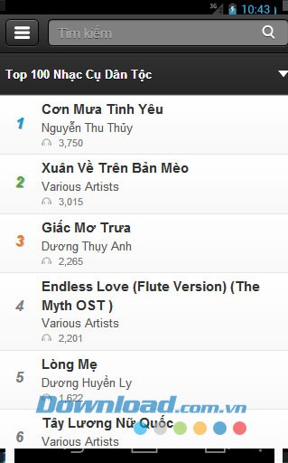 Hòa tấu nhạc cụ dân tộc for Android