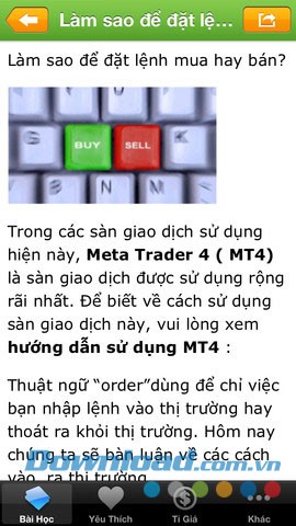 Học Forex for iOS