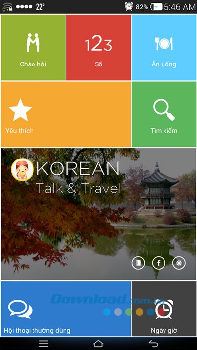 Học giao tiếp tiếng Hàn for Android