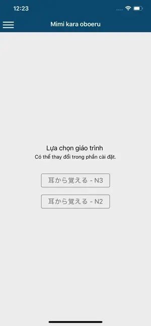 Học tiếng Nhật Mimikara cho iOS