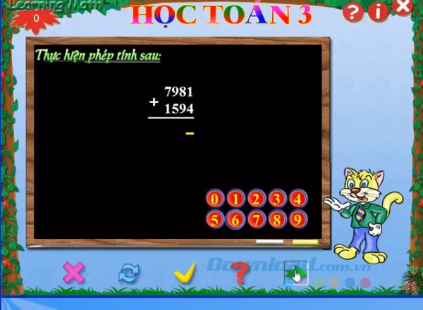 Thực hiện phép cộng