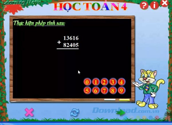 Thực hiện phép cộng