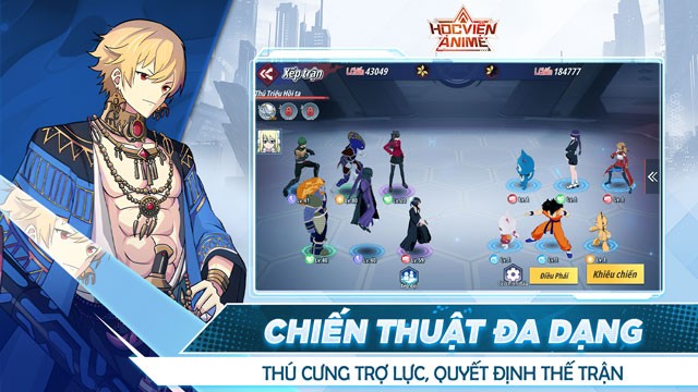 Chiến thuật đa dạng, thư cưng trợ lực, quyết định thế trận