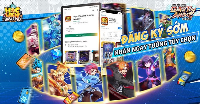 Chơi game Học Viện Bá Vương cho iOS