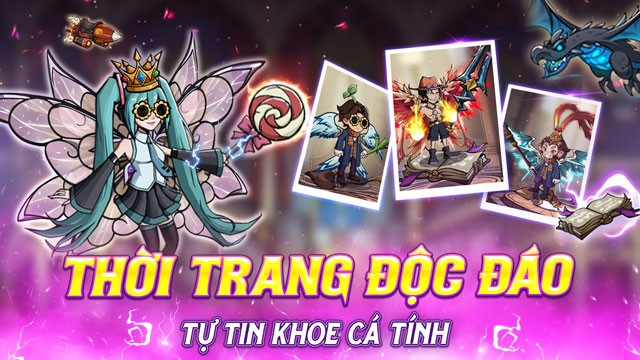 Thời trang độc đáo, tự tin khoe cá tính