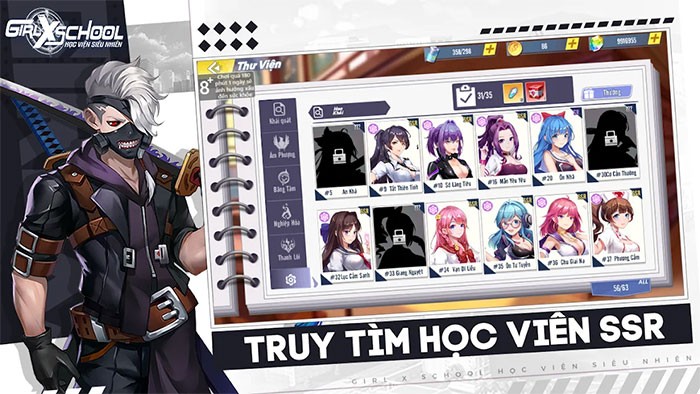 Chơi game Girl X School: Học Viện Siêu Nhiên Mobile