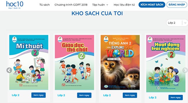 Sách giáo khoa điện tử