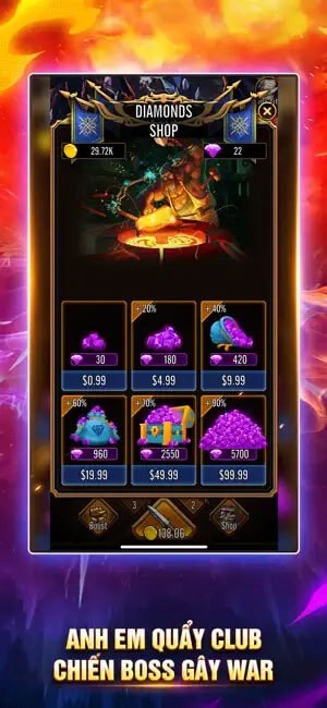 Chiến Boss Gây War