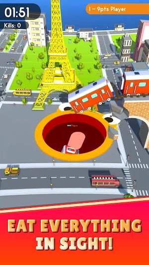 Điều khiển hố đen trong thành phố