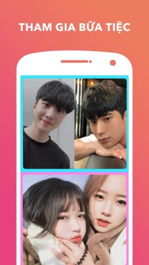 Tham gia bữa tiệc cùng bạn bè