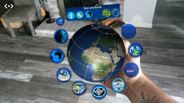 Tìm hiểu nhiều thông tin hữu ích về Trái Đất với ứng dụng học tập HoloGLOBE