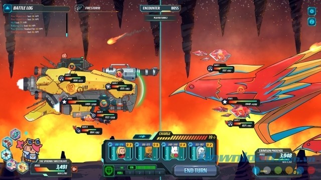 Giao diện chính của game phiêu lưu chiến thuật Holy Potatoes! We’re in Space?! cho máy tính, Mac và Linux