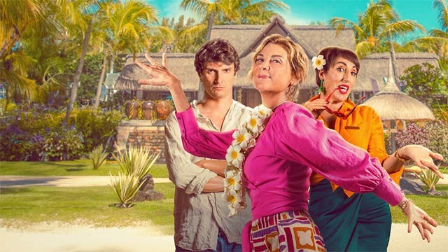 Poster phim hài Pháp Honeymoon Crasher - Trăng mật cùng mẹ trên kên Netflix