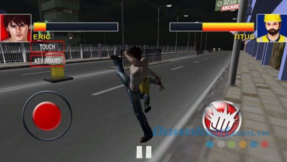 Vào vai Eric và chiến đấu vì danh dự