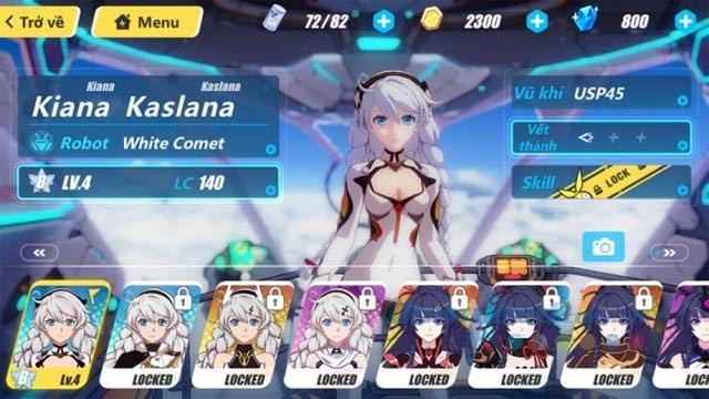 Mở khóa nhân vật