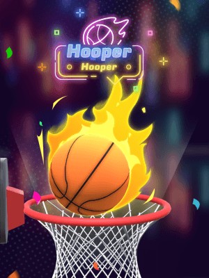 Hooper Hooper là game ném bóng rổ vui nhộn