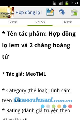 Hợp đồng lọ lem và 2 chàng hoàng tử for Android