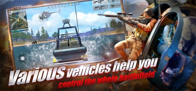 Nhiều phương tiện giúp bạn kiểm soát chiến trường