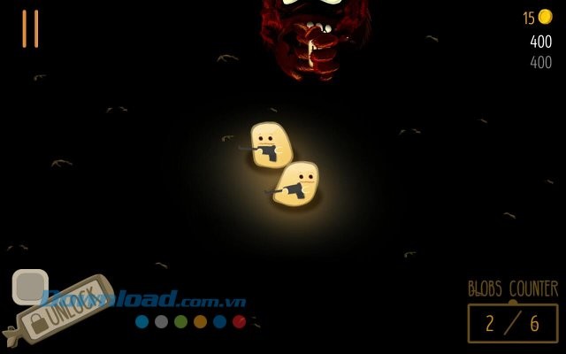 Giao diện game Hopeless: The Dark Cave