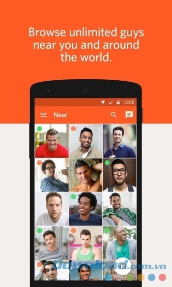 Tìm kiếm những người gần bạn hoặc trên thế giới để kết bạn và chia sẻ