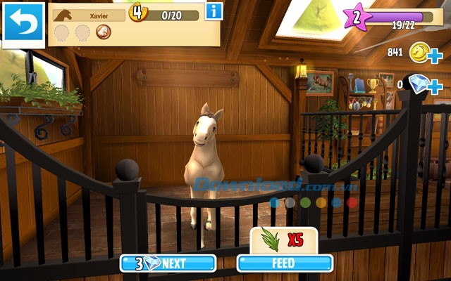 Chuồng ngựa của bạn trong Horse Haven World Adventures