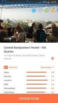 Xem chi tiết khách sạn dựa vào xếp hạng, đánh giá