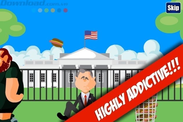 Vào vai ông Bush bị cách chức và mở tiệm bán xúc xích