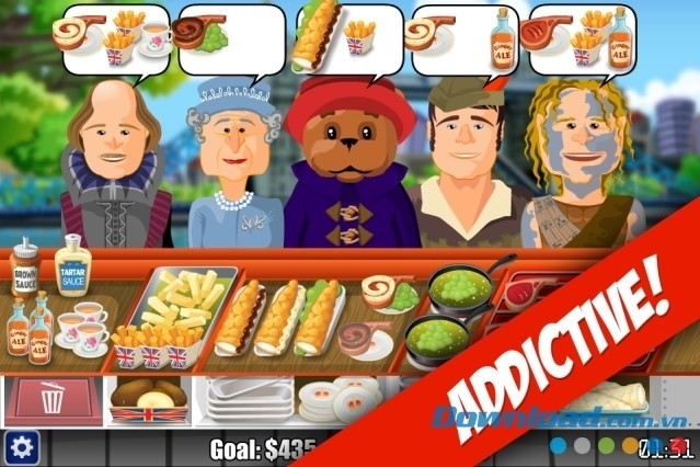 Game nấu ăn gây nghiện