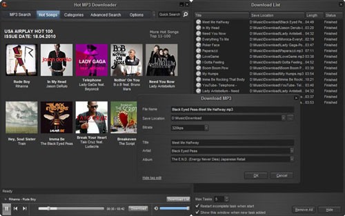 Hot MP3 Downloader