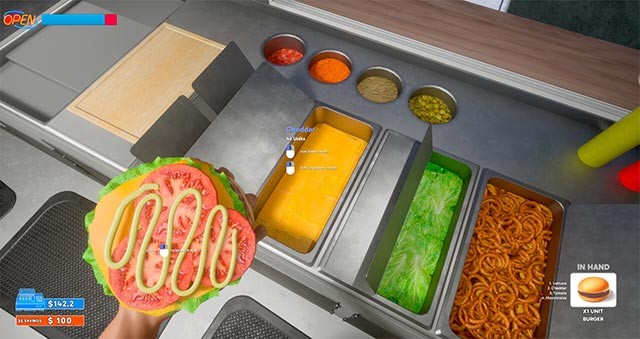 Sáng tạo menu và bổ sung thêm nhiều món mới như burger, khoai tây chiên, cà phê...