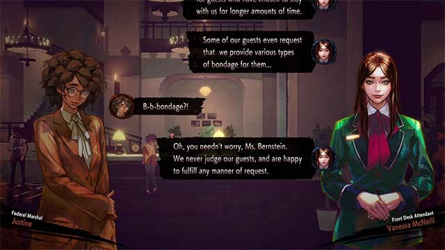 Mỗi khu vực trong khách sạn là lời tri ân đến các thể loại phim kinh dị khác nhau