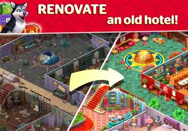 Dọn dẹp khách sạn và khôi phục các căn phòng trong khách sạn cũ