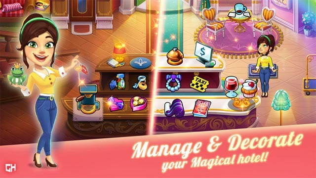 Quản lý và trang trí một khách sạn kỳ diệu trong Hotel Ever After: Ella's Wish