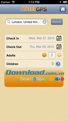 Hotel GPS for iOS