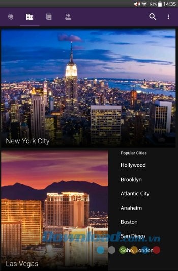 Tìm kiếm khách sạn nhanh chóng với Hotel Tonight