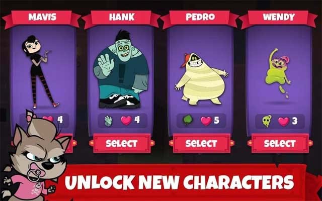 Mở khóa những nhân vật quen thuộc trong loạt phim Hotel Transylvania