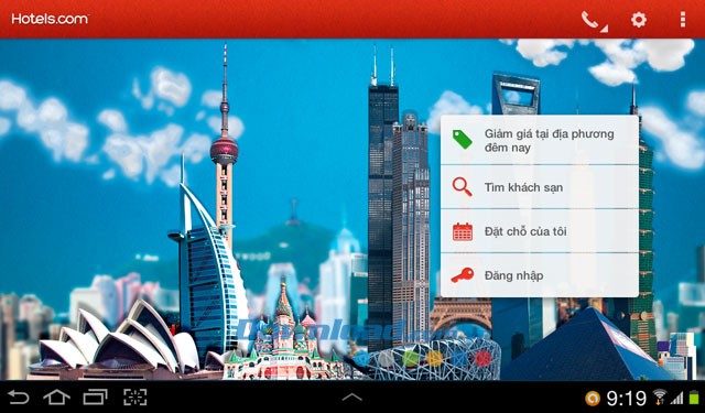 Hotels.com - 150.000+ khách sạn for Android