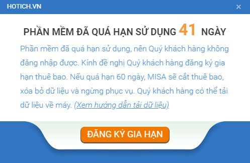 Khi quá hạn từ 1 ngày trở đi