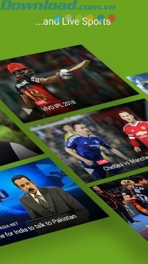 Và các thông tin thể thao trực tuyến