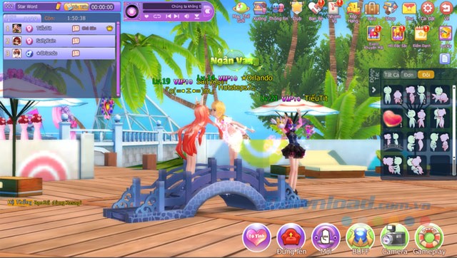 Giao diện game HotSteps 2